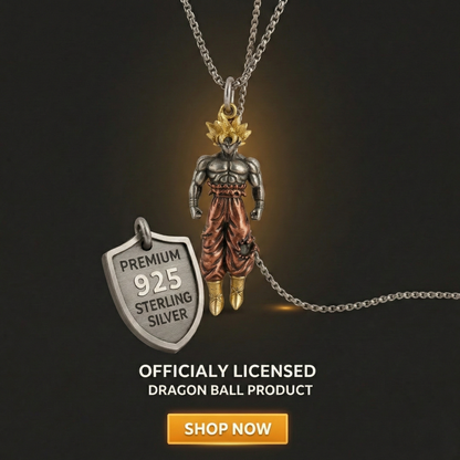 ⚡ Super Saiyan Son Goku: The Ultimate Hip-Hop Pendant ⚡