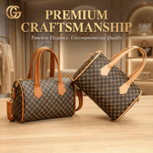 Vintage Elegance Crossbody Handbag — Adjustable Strap Chic Women’s Messenger & Shoulder Purse