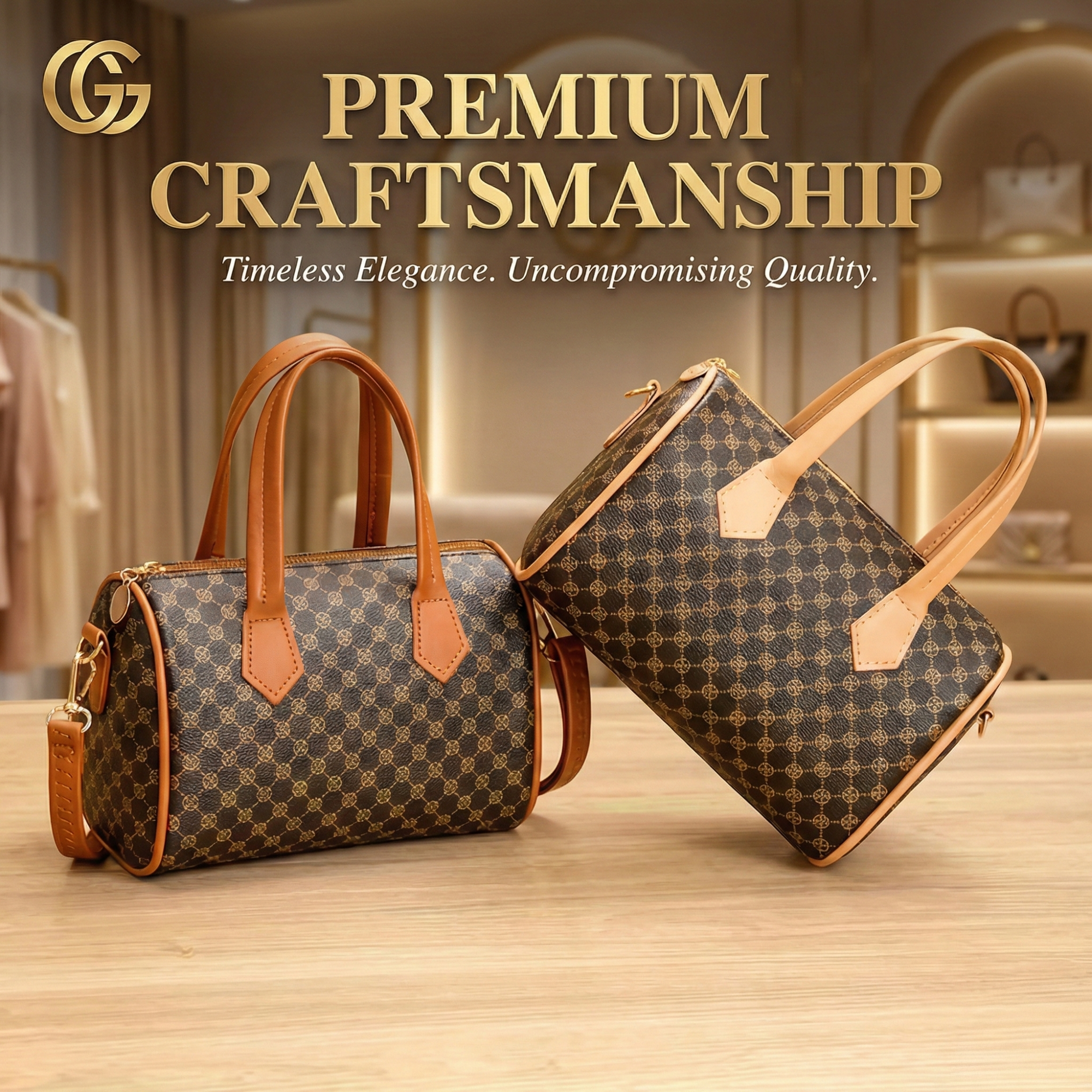 Vintage elegance crossbody handbag — adjustable strap chic women’s messenger & shoulder purse